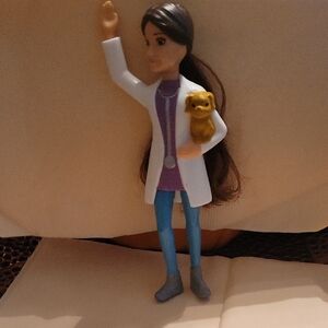 McDonald's Veterinarian Action Figure with Puppy